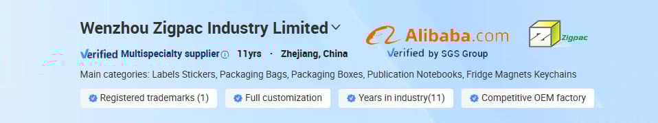 zigpac's store at alibaba