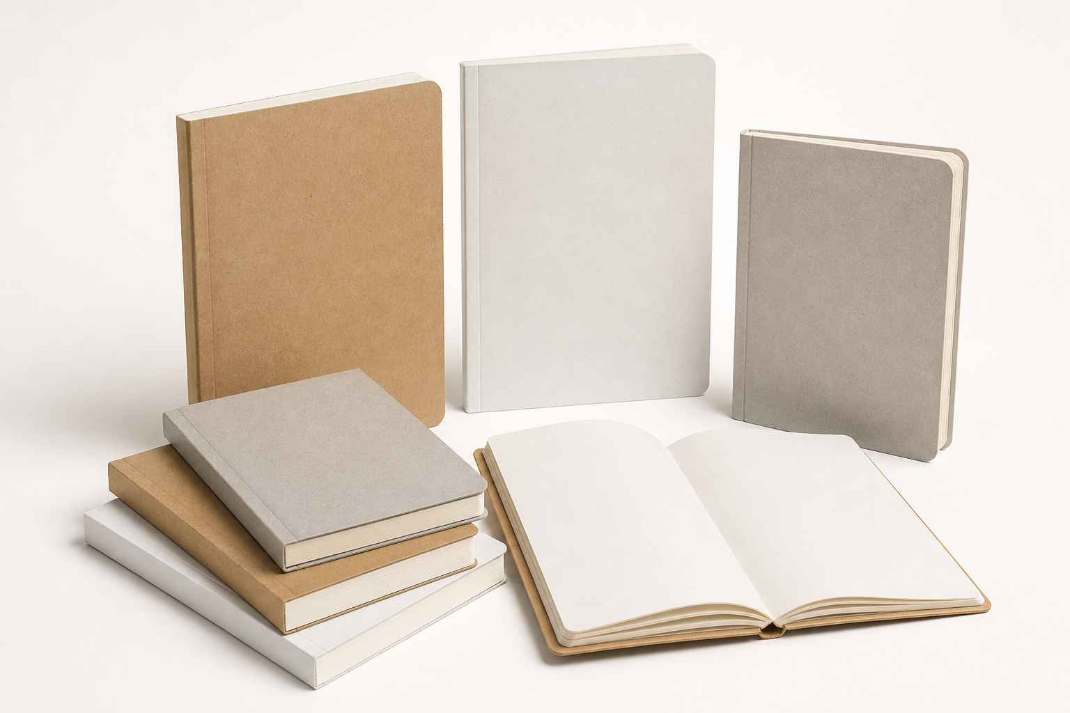 Image d’échantillon de produit Carnets personnalisés en carton