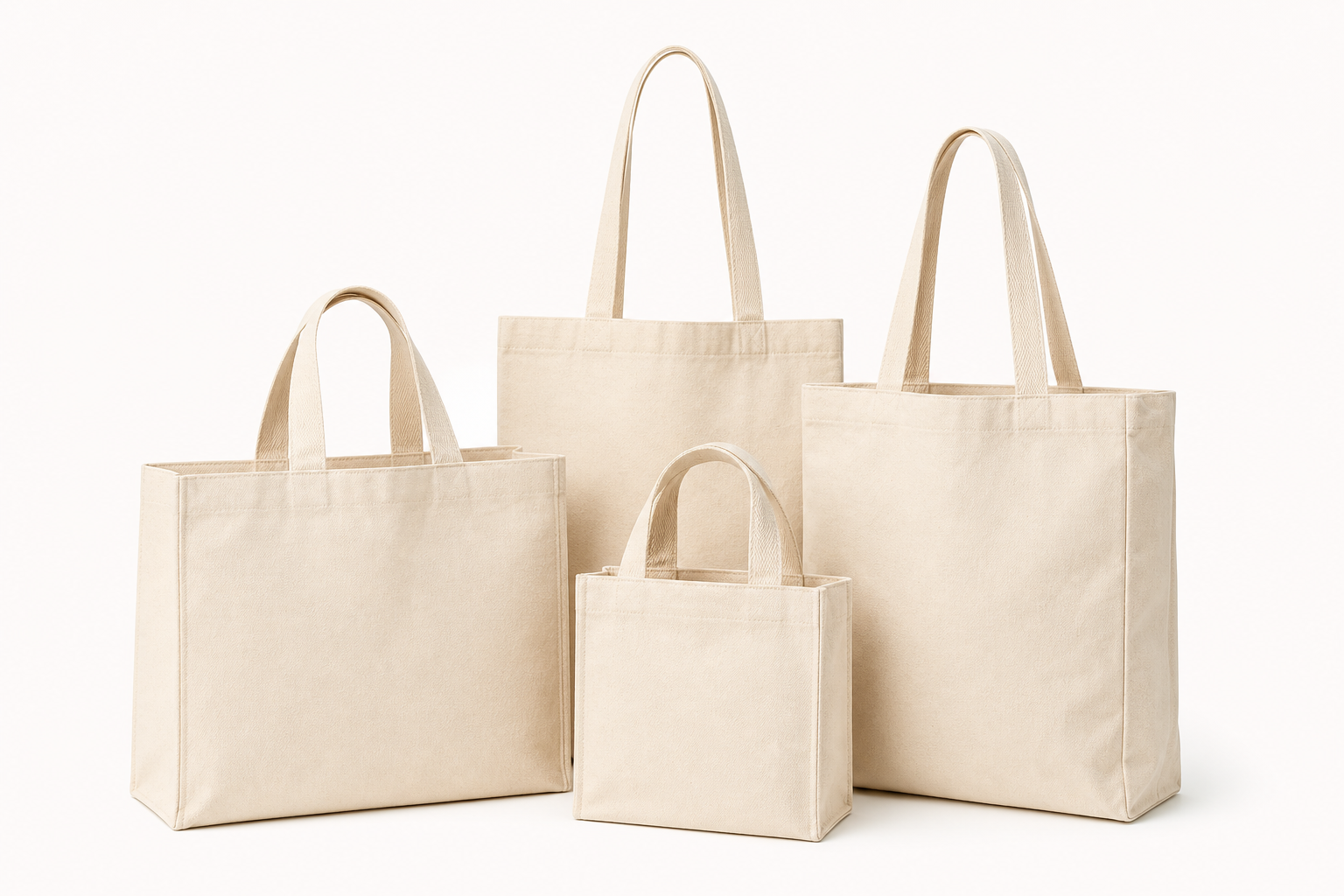 Image d’échantillon produit de sacs en toile personnalisés