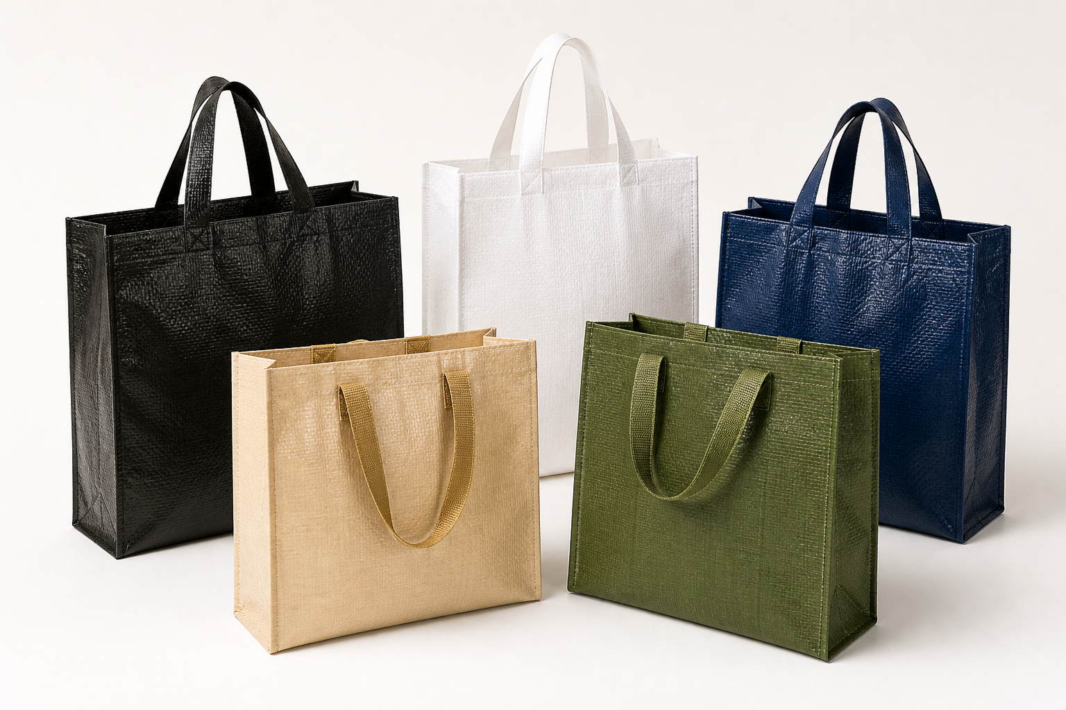 Image d’échantillon produit de sacs en PP tissé personnalisés