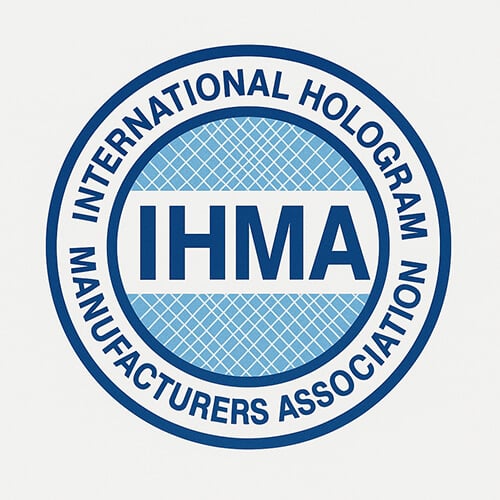 Logo of the International Hologram Manufacturers Association (IHMA)