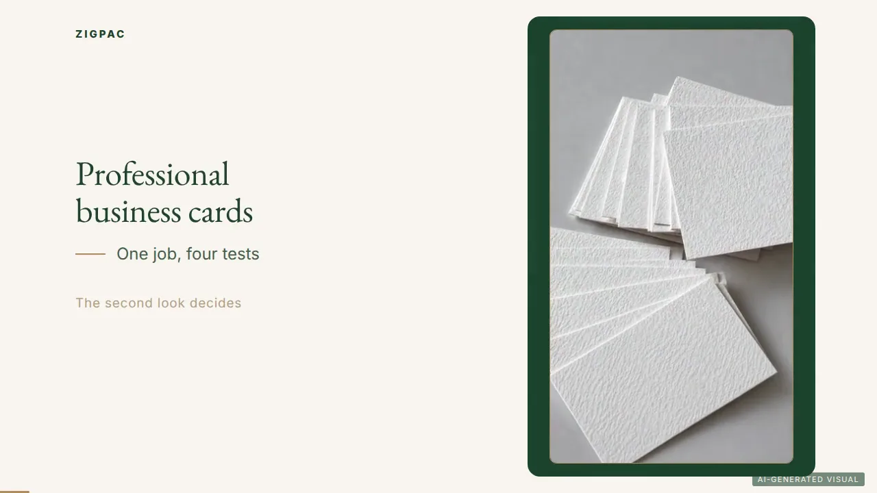Exemples de cartes de visite : mises en page professionnelles par secteur (et les erreurs à éviter) (vidéo)
